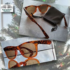 🧡 Amber Brown Wayfair Polycarbonate Sunglasses